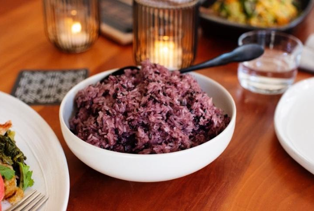 Chef Yia's Purple Sticky Rice